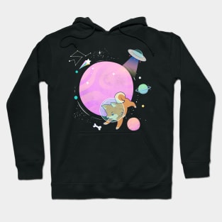 Astronaut Corgi Funny Dog Hoodie